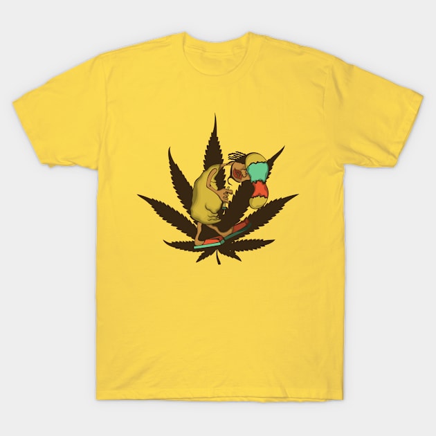 Happy rastafarian T-Shirt by masha